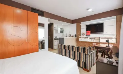 Flat comfort alphaville, apto disponível para venda com 31m², 01 dorm 01 vaga