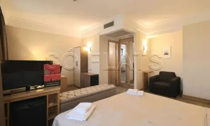 Apartamento no Slaviero Guarulhos com 1 dormitório e 1 vaga de garagem disponível para locação.