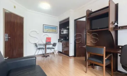 Flat the palace, disponível para venda com 33m², 01 dorm e 01 vaga
