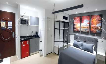 Flat Wyndham São Paulo Paulista disponível para venda com 27m² e 01 vaga de garagem