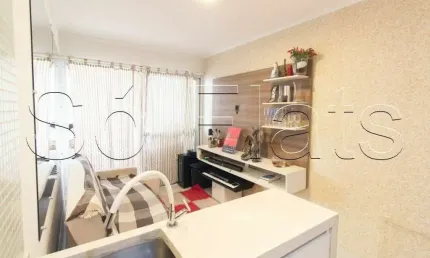 Apartamento moema top life para venda com 36m², 01 dorm e 01 vaga