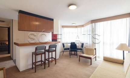 Flat Baden Baden disponível para venda com 54m², 01 dorm e 01 vaga de garagem