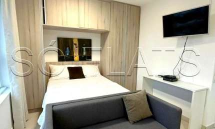 Studio disponível para locação com 42m², 1 dorm e 1 vaga próximo da Av. Santo Amaro e Faculdade FMU
