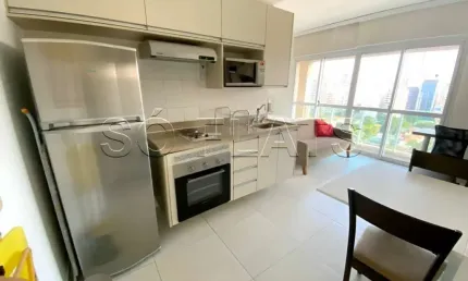 Residencial home boutique, apto disponível para locação com 31m², 01 dorm e 01 vaga