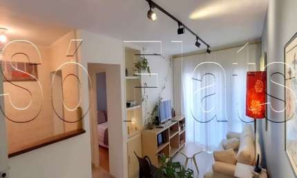 Flat Saint Paul disponível para venda com 40m², 01 dorm e 01 vaga