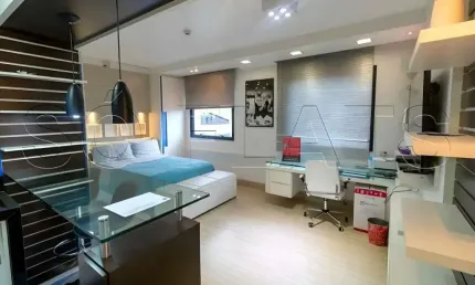Flat Tryp Higienópolis disponível para venda com 32m², 01 dorm e 01 vaga de garagem