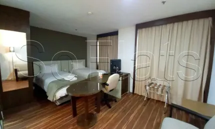 Flat Wyndham São Paulo Paulista disponível para venda com 32m² e 01 vaga de garagem