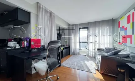 Flat Transamérica Higienópolis Classic disponível para venda com 45m², 01 dorm e 01 vaga de garagem