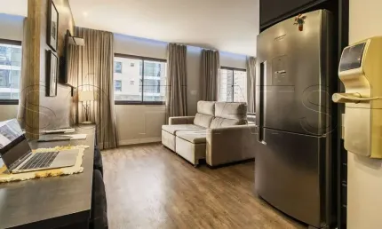 Flat The World, disponivel para venda com 30m², 01 dorm e 01 vaga