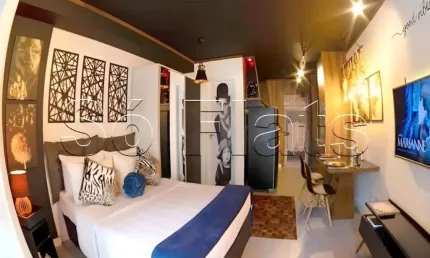 Flat com 1 quarto à venda na Rua Aurora, 756, Santa Cecília, São Paulo