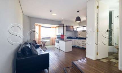 Flat Paulista Wall Street disponível para venda com 52m², 01 dorm e 01 vaga