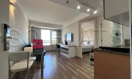 Flat disponível para locação próximo da Rodoviária Presidente Dutra contendo 32m², 1 dorm e 1 vaga.