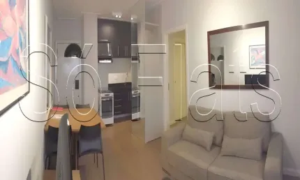 Flat Paulista Park disponível para venda com 45m², 01 dorm e 01 vaga de garagem