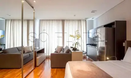 Flat disponível para locação próximo ao Shopping JK Iguatemi e fácil acesso a Faria Lima.