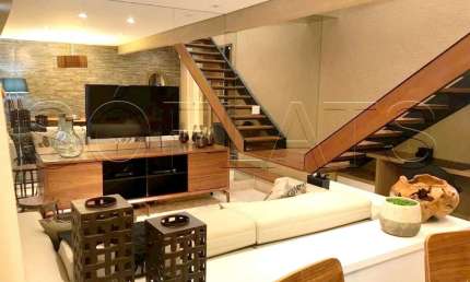 Flat no Residencial Limited Funchal 84m² 1 dormitório e 1 vaga na Vila Olímpia para locação.