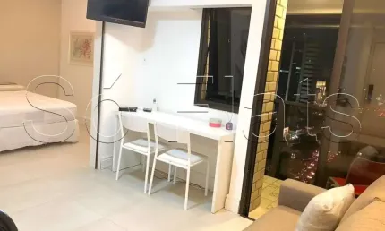 Flat QI Inteligence disponível para venda com 37m², 01 dorm e 01 vaga de garagem