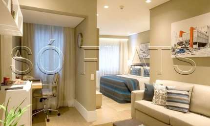 Flat Transamérica Berrini, disponível para venda com 87m², 02 dorms e 02 vagas