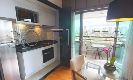 Flat Gran Estanconfor Veranda Berrini, apto disponível para venda com 40m², 01 dorm e 01 vaga