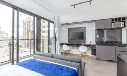 Flat com 1 quarto à venda na Rua Capote Valente, 80, Pinheiros, São Paulo