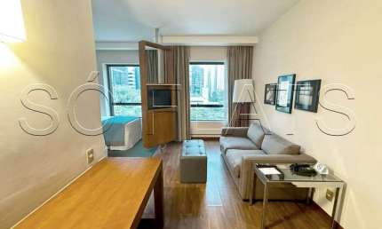 Flat para Investimento no Estanplaza Berrini, aproveite!