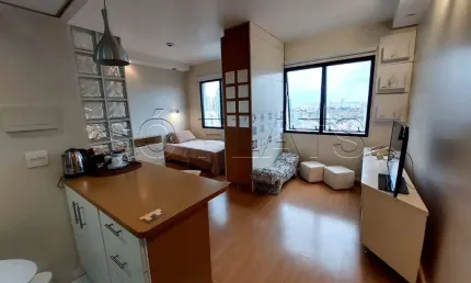 Flat Tryp Tatuapé disponível para venda com 28m² e 01 vaga de garagem