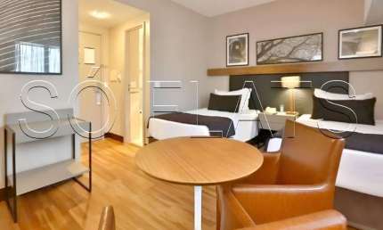 Flat Wyndham Berrini, disponível para venda com 29m², 01 dorm e 01 vaga