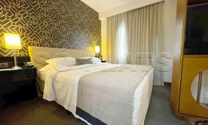 Flat Estanplaza Funchal disponível para venda com 28m², 01 dorm e 01 vaga de garagem