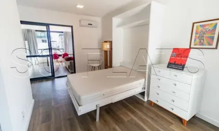 Studio VN Casa do Ator, disponível para venda com 53m², 01 dormitório e 01 vaga