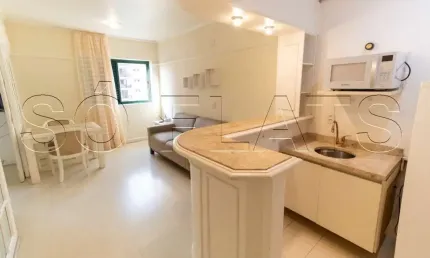 Flat Expert próximo a Av. Faria Lima, 9 de Julho, no bairro do Itaim Bibi.