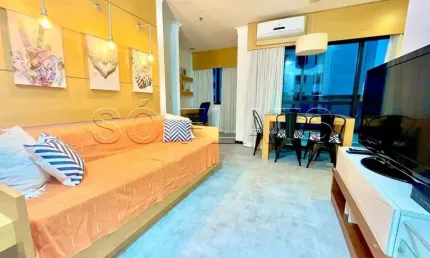 Flat Nobile Suítes Congonhas disponível para venda com 44m², 01 dormitório e 01 vaga de garagem