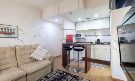 Flat QI Inteligence disponível para venda com 37m², 01 dorm e 01 vaga de garagem