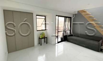 Flat com 1 quarto à venda na Alameda Jauaperi, 1083, Moema, São Paulo