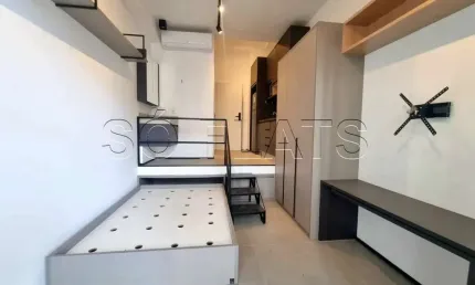 Studio disponível para venda com 25m² e 1 dorm, muito bem localizado ao lado da PUC e Av Sumaré.
