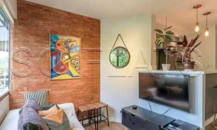 Flat Park Plaza Brooklin, disponível para venda com 49m², 01 dorm e 01 vaga de garagem