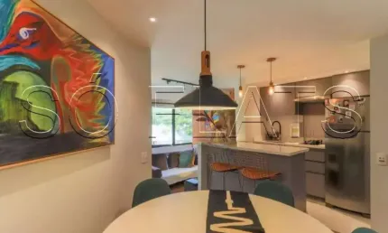 Flat park plaza brooklin, disponível para venda com 49m², 01 dorm e 01 vaga de garagem