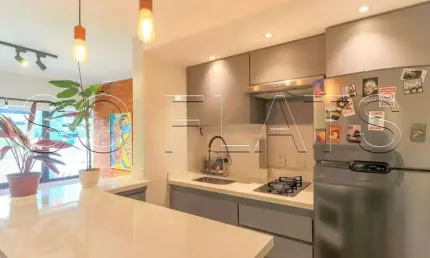 Flat Park Plaza Brooklin, disponível para venda com 49m², 01 dorm e 01 vaga de garagem