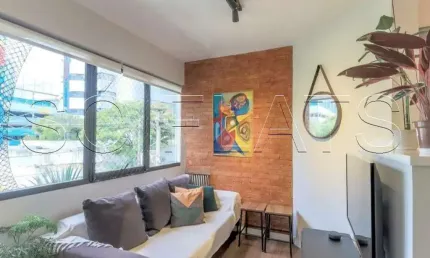 Flat Park Plaza Brooklin, disponível para venda com 49m², 01 dorm e 01 vaga de garagem