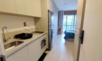 Studio disponível para locação no brooklin contendendo 25m² e 1 dormitório.