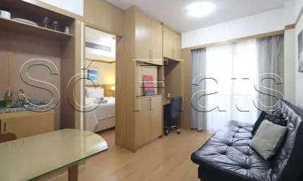 Flat Paulista Classic disponível para venda com 25m², 01 dormitório e 01 vaga de garagem
