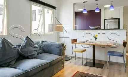 Residencial atlantic perdizes, apto disponível para locação com 42m², 01 dormitório e 01 vaga