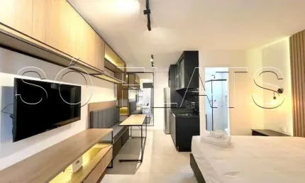 Residencial vibe republica, apto disponível para locação com 35m² e 01 dormitório.