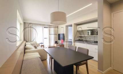 Flat La Residence Itaim disponível para venda com 02 dormitórios, 69m² e 02 vagas de garagem