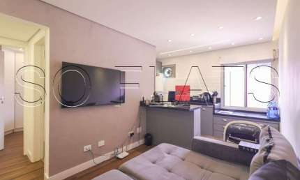 Flat São Paulo Suíte Service disponível para venda com 35m² e 01 vaga de garagem