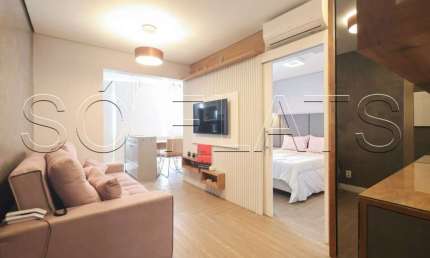 Studio disponível para locação ao lado da Marg Pinheiros, com fácil acesso a Av. Brig Faria Lima.
