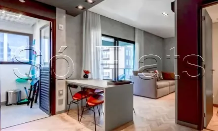 Residencial Mario Ferra II, apto disponível para locação contendo 49m², 1 dormitório e 1 vaga.