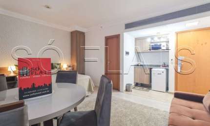 Flat Tryp Tatuapé disponível para venda com 30m², 01 dorm e 01 vaga de garagem