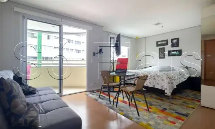 Apto no saint charbel com  37m², 1 dormitório e 1 vaga disponível locação no jardim paulista.