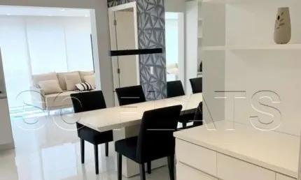 Apartamento com 54m², Horizonte Jk no Itaim Bibi totalmente mobiliado e com serviços!