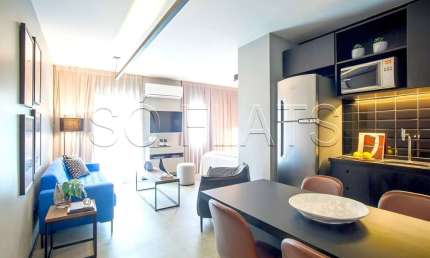 Flat Estanplaza Nações Unidas, disponível para venda com 42m², 01 dormitório e 01 vaga de garagem