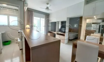 Apto disponível para locação prox. da Avenida Paulista e Shopping Center 3, com 1 dorm e 1 vaga.